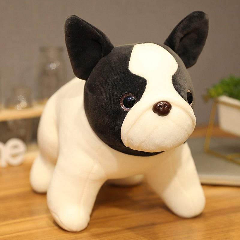 Realistic B & W French bulldog plushies - Style's Bug