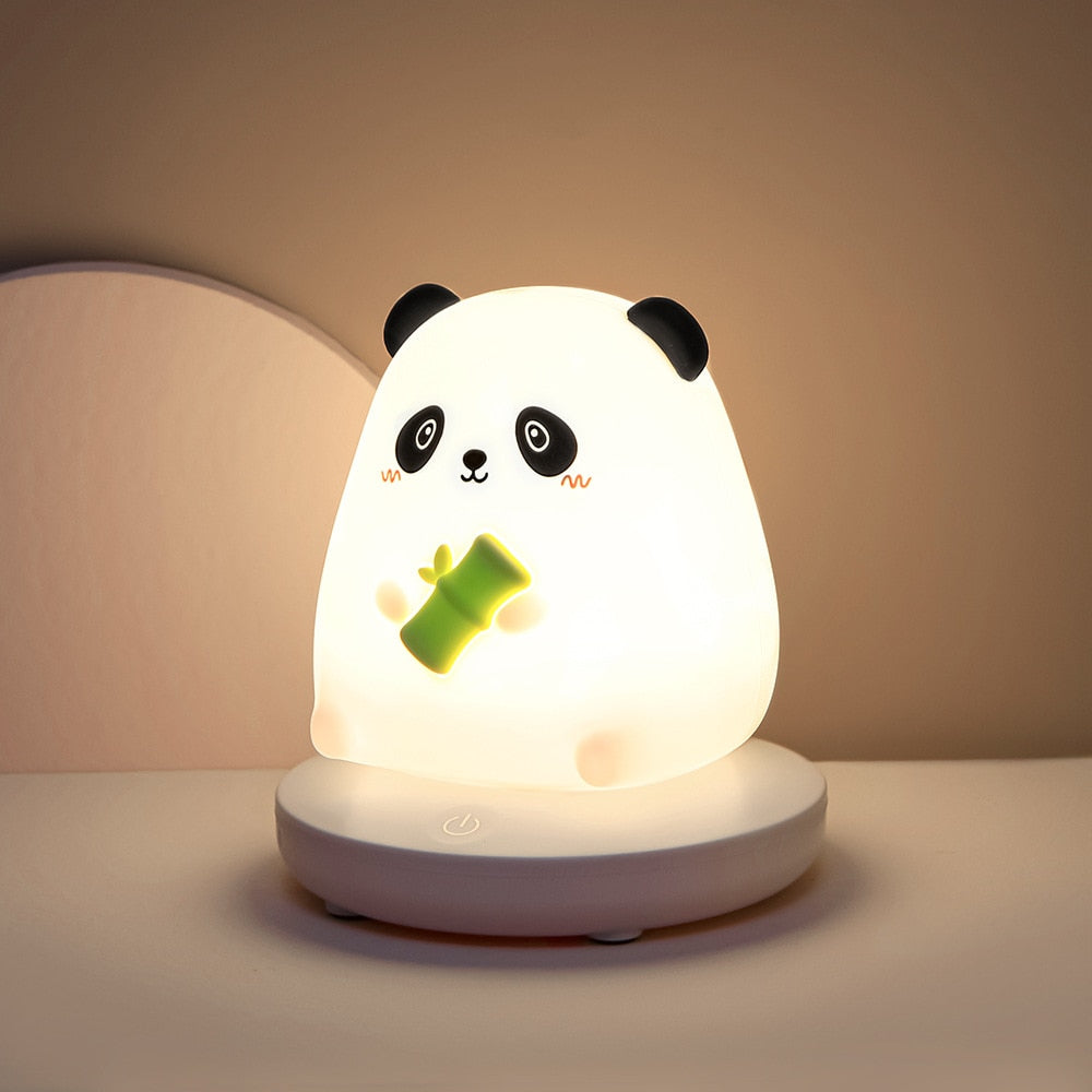 Chubby Squishy animal night lamps - Style's Bug