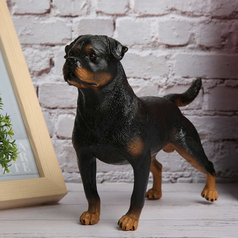 "Toby the Rottweiler" Realistic ornament by SB - Style's Bug 1 x Standing Toby