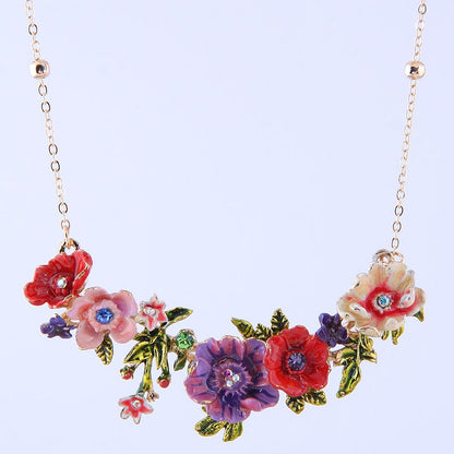 "Fancy Garden" Choker Necklaces by SB - Style's Bug A