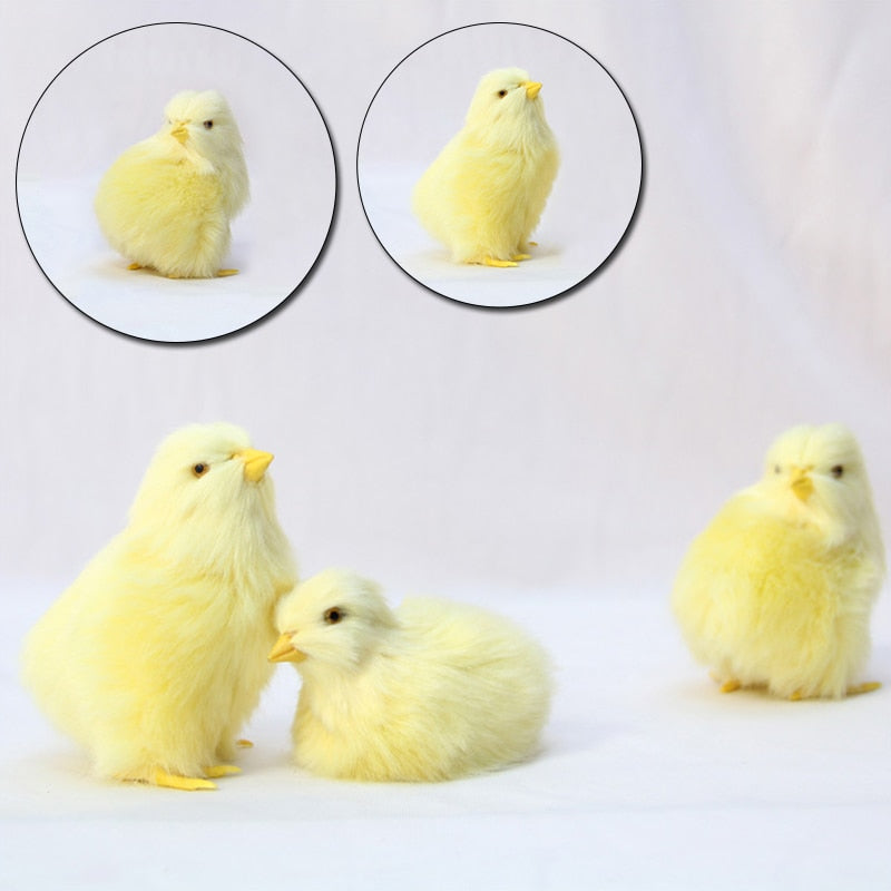 Realistic Soft Chicks (4pcs set) - Style's Bug