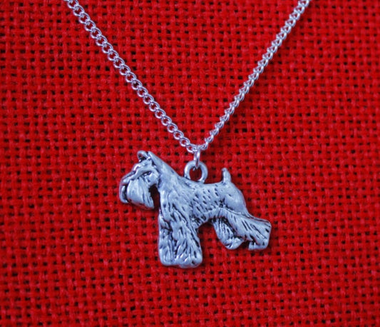 Schnauzer Realistic Pendants & Necklaces