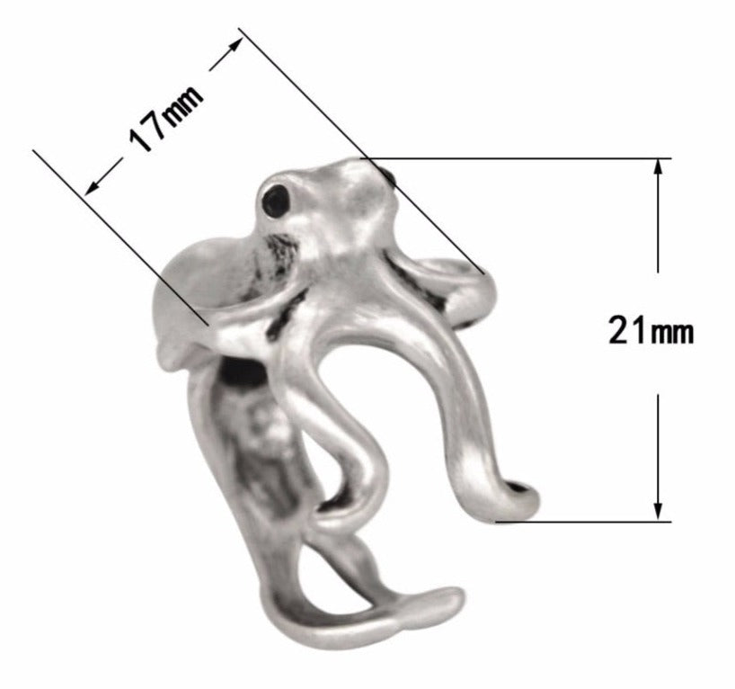 Realistic Octopus rings (3pcs pack) - Style's Bug
