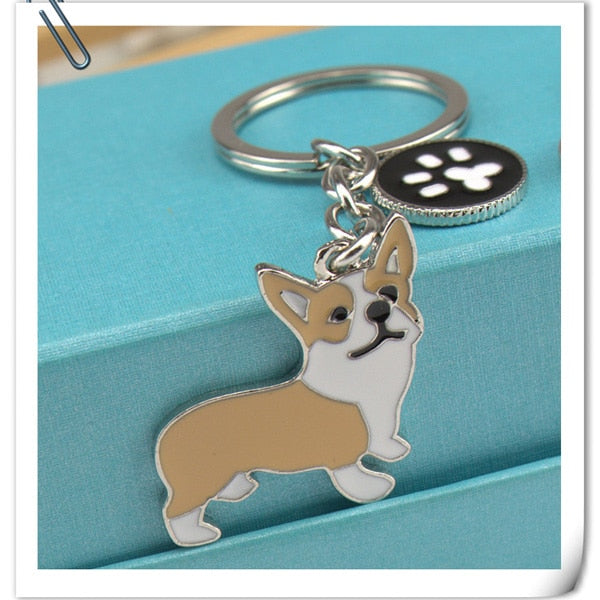 Corgi keychains by Style's Bug (2pcs pack) - Style's Bug 2 x (A)