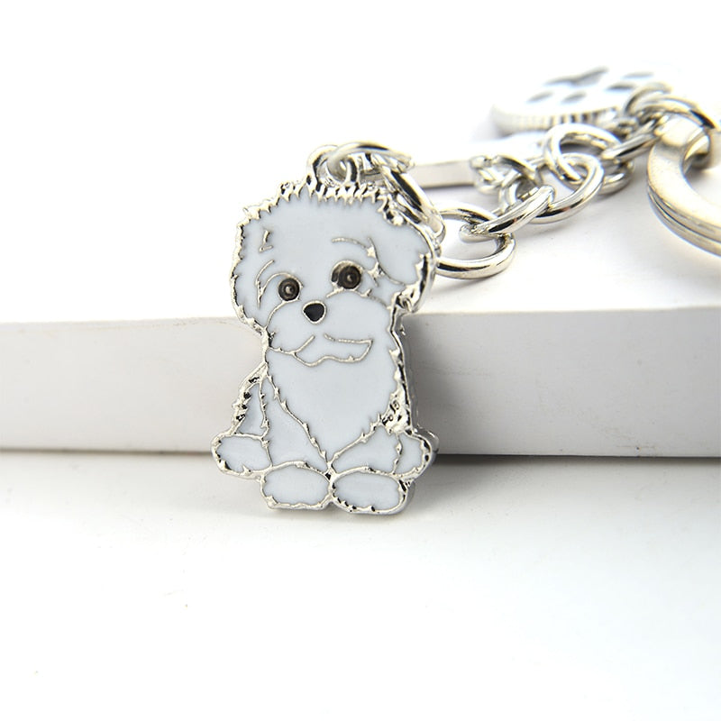 Lhasa Apso keychains (2pcs pack) - Style's Bug