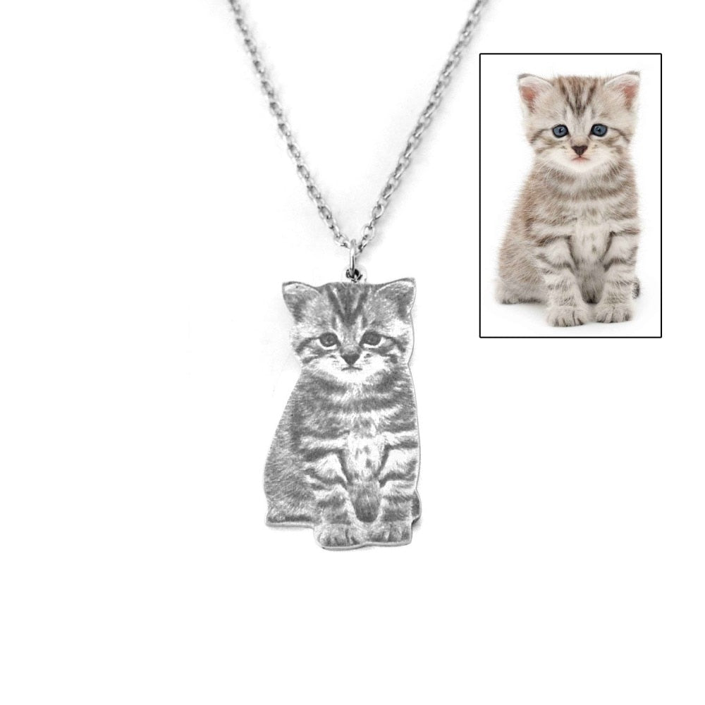 Custom pet photo necklaces by Style's Bug - Style's Bug