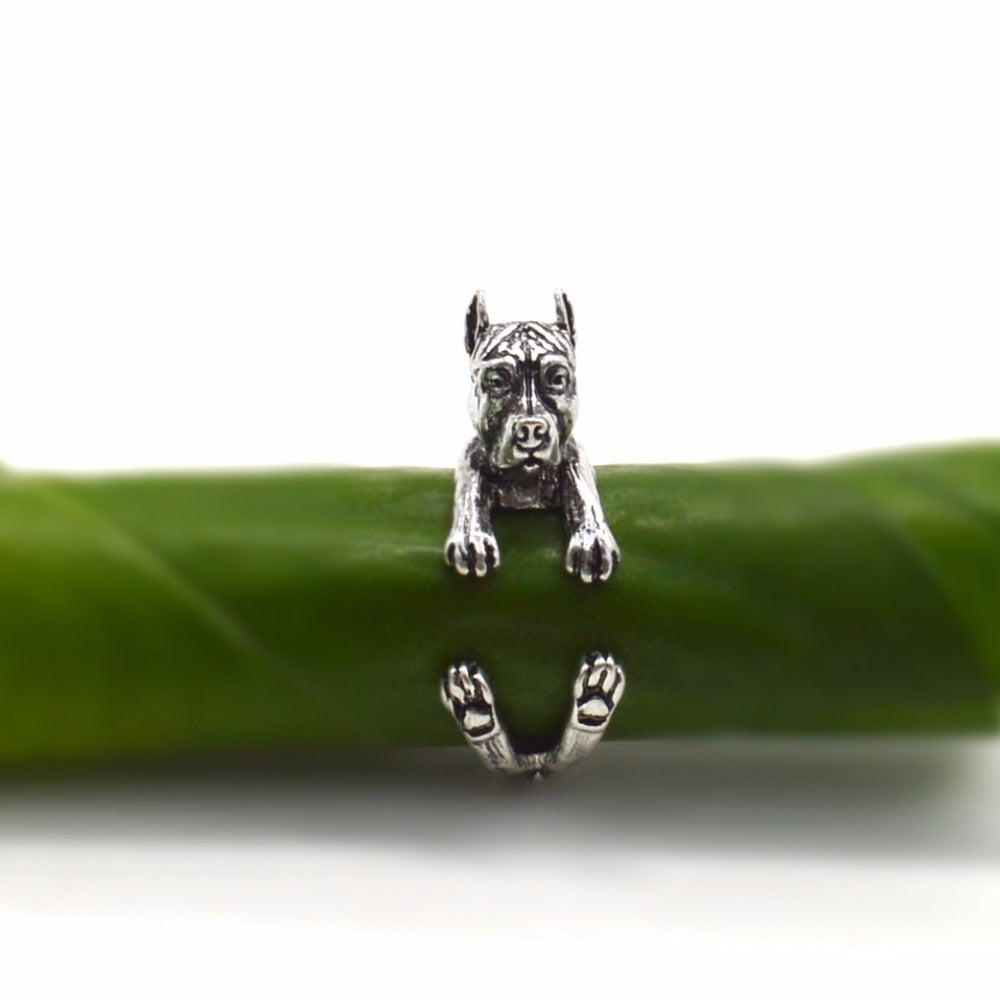 Realistic Pitbull Ring (2pcs pack) - Style's Bug