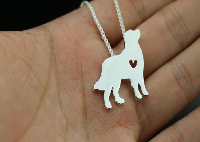 Realistic Bernese mountain dog necklace - Style's Bug