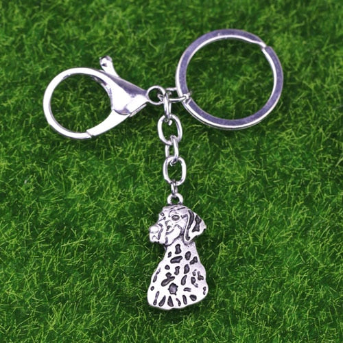 German Shorthaired Pointer Keychains by SB (2pcs pack) - Style's Bug Portrait