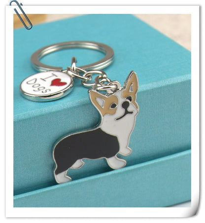 Corgi keychains by Style's Bug (2pcs pack) - Style's Bug 2 x (B)