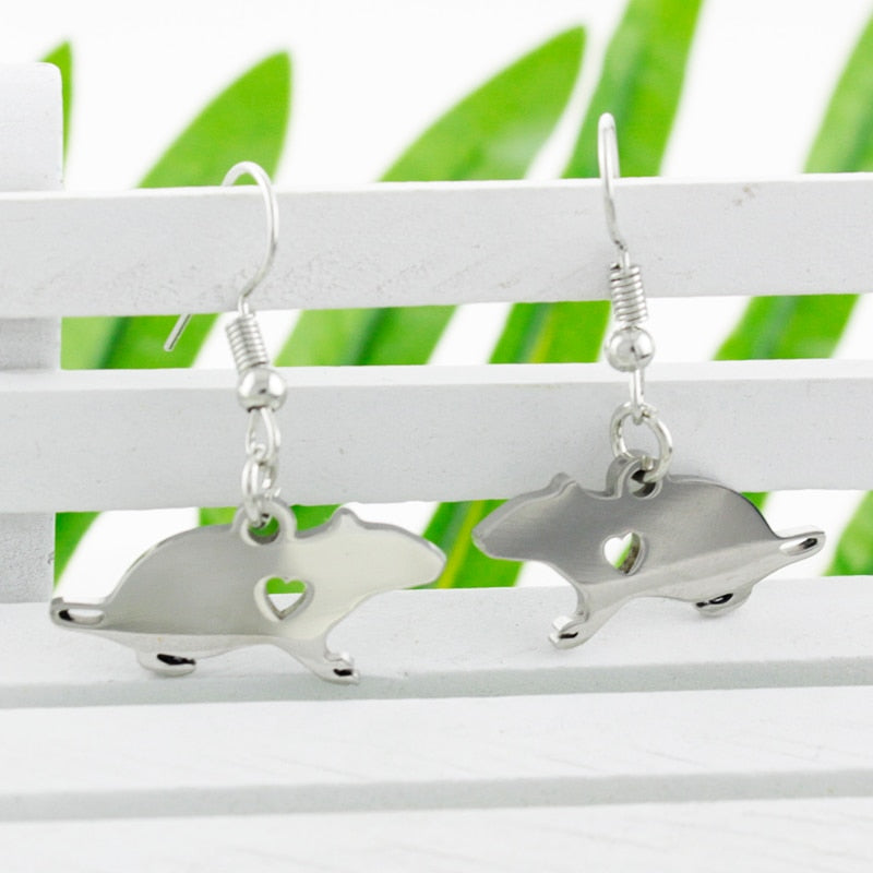 Realistic Rat shaped earrings (2 pairs pack) - Style's Bug