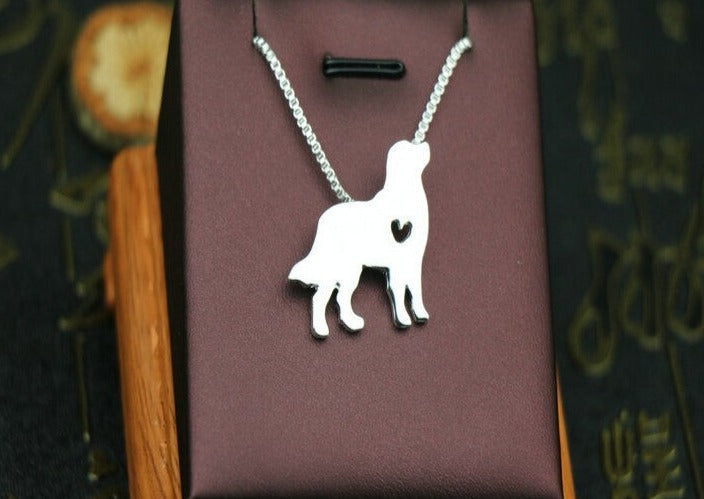 Realistic Bernese mountain dog necklace - Style's Bug