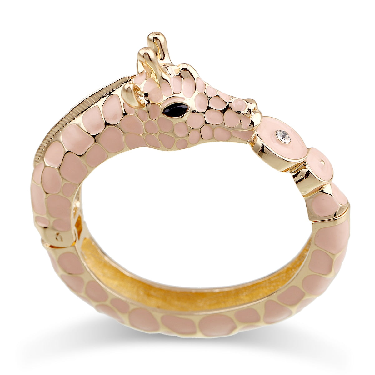 Realistic Giraffe Cuff Bracelet - Style's Bug Beige