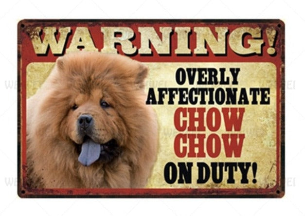 Overly Affectionate Dog Warning signs - Style's Bug Chow Chow