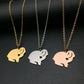 Personalised Rabbit Necklaces by SB