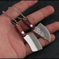 Mini Real Kitchen Knife keychain + mini sheath (2pcs pack) - Style's Bug