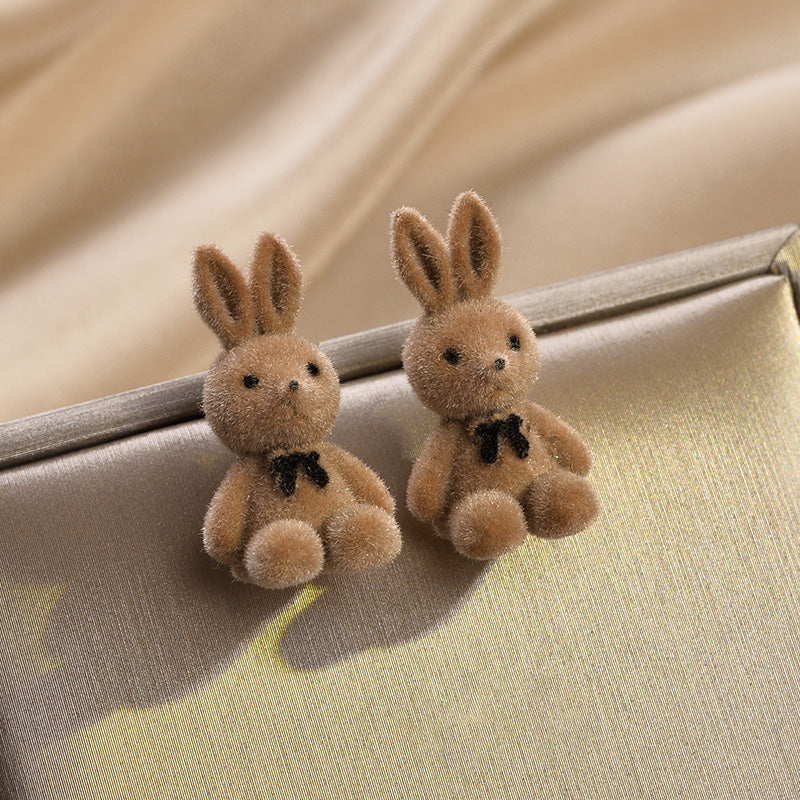 Teddy Bunny earrings - Style's Bug