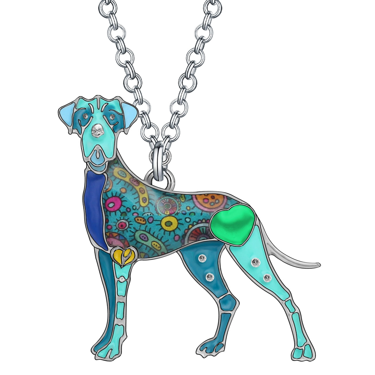 Artistic Great Dane necklace