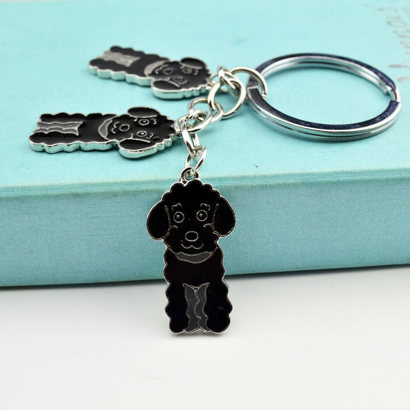 Poodle keychains by Style's Bug (2pcs pack) - Style's Bug Black - Three Sisters