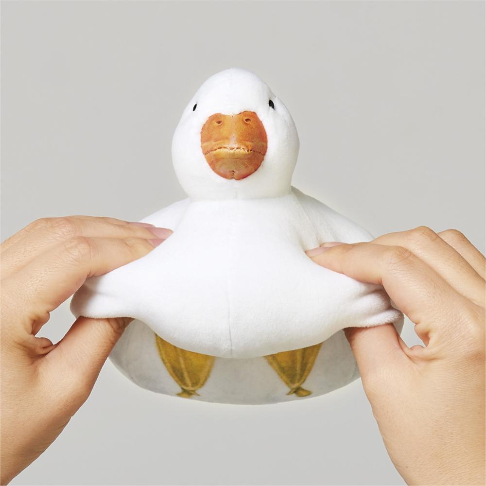 Realistic White Duck Plush pillows ( + 𝘢 𝘩𝘪𝘥𝘥𝘦𝘯 𝘪𝘯𝘴𝘪𝘥𝘦 𝘸𝘢𝘭𝘭𝘦𝘵) - Style's Bug