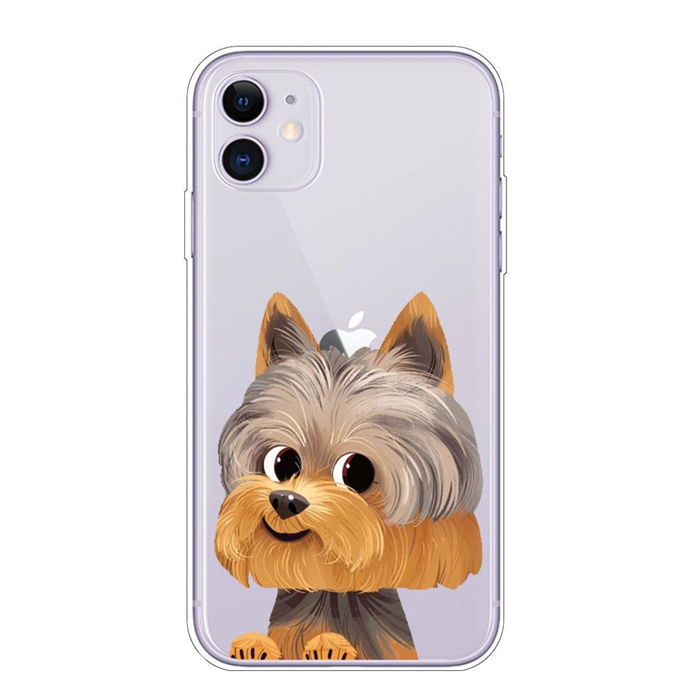 Funny cartoon dog iPhone cases - Style's Bug Yorkie / For iPhone 7 / 8 /SE20