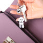 Poodle keychains by Style's Bug (2pcs pack) - Style's Bug White