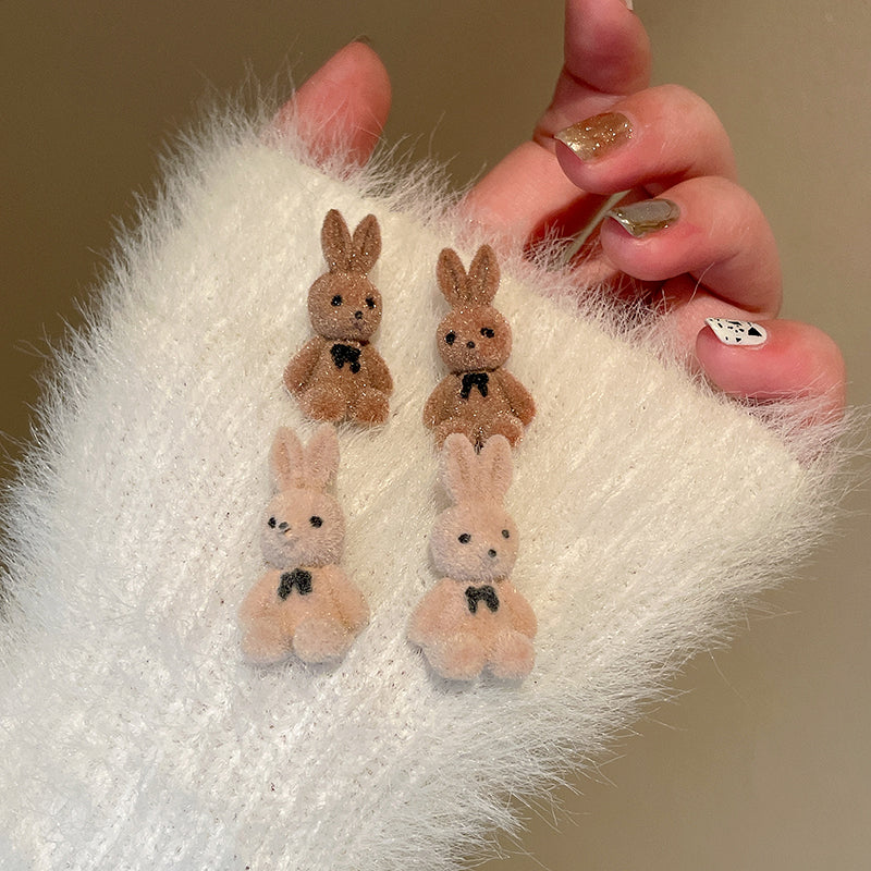 Teddy Bunny earrings - Style's Bug