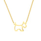 Scottish Terriers necklace by SB (2pcs pack)