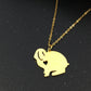 Personalised Rabbit Necklaces by SB