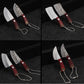 Mini Real Kitchen Knife keychain + mini sheath (2pcs pack) - Style's Bug