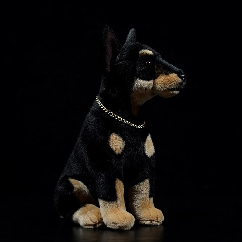 Realistic Dobermann Plushie