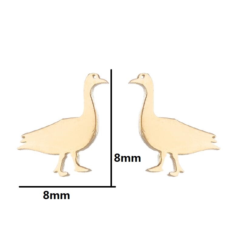 Realistic Duck earrings by SB (2 pairs pack) - Style's Bug