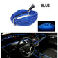 Car Interior LED light Strips - Style's Bug Blue / 1 meter / USB drive