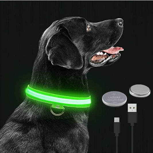 Anti-loss Dog LED Flashing Collar - Style's Bug