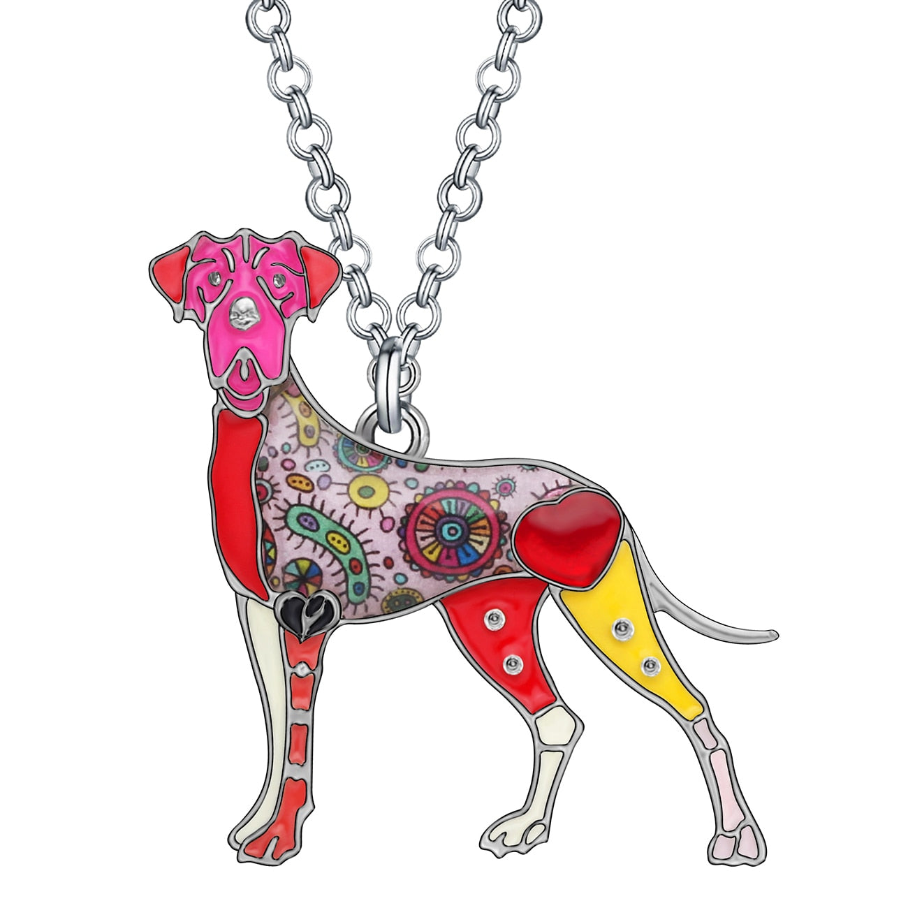 Artistic Great Dane necklace