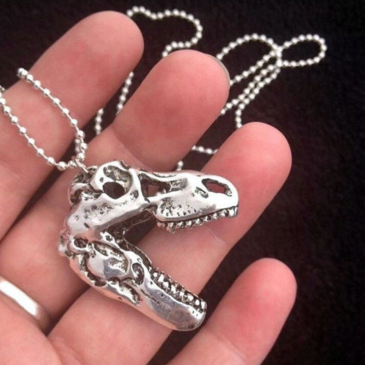 Handmade T-Rex Skulls by Style's Bug - Style's Bug 2 x Skull Necklaces