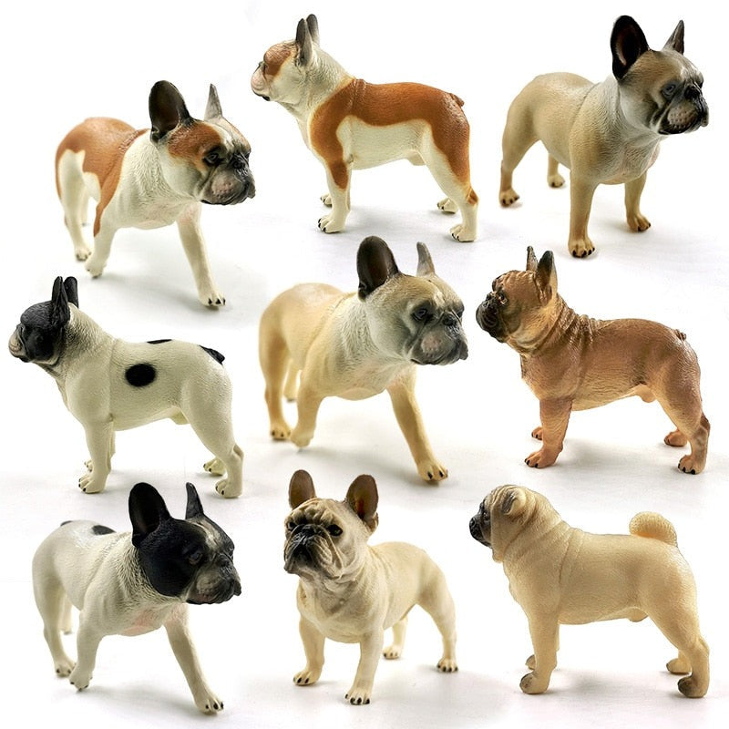 Realistic Small sized Dog breed ornaments