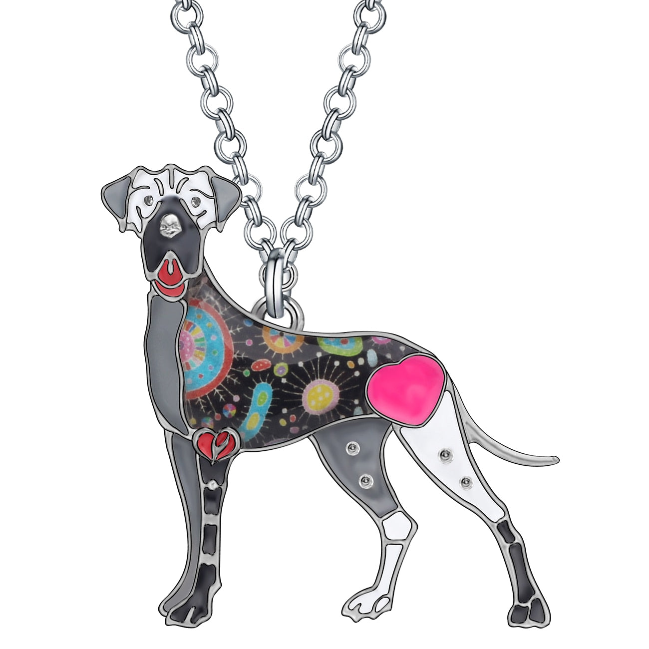 Artistic Great Dane necklace