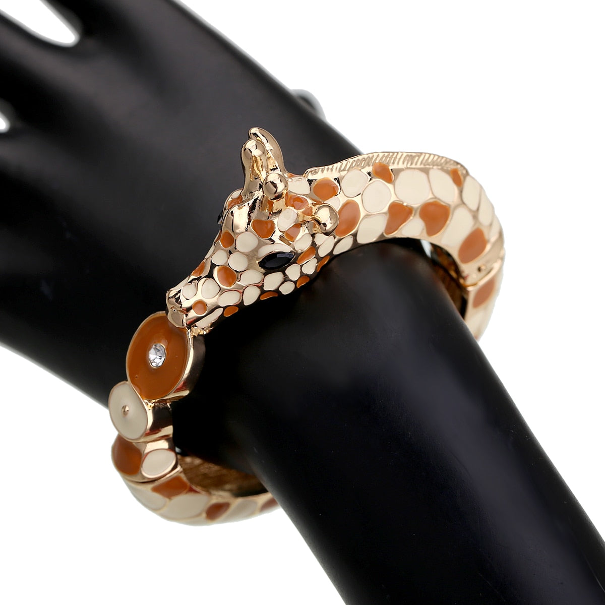 Realistic Giraffe Cuff Bracelet - Style's Bug