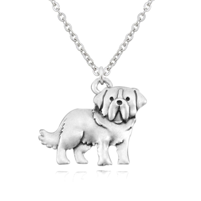 Classic Saint Bernard Necklace - Style's Bug Left Necklace