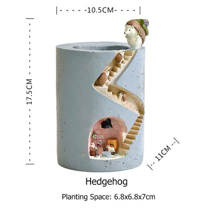 Sweet Home Plant pots - Style's Bug Hedgehog