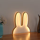 Rabbit ears Night Light by SB - Style's Bug Gold - large (40 x 40cm) / Switch