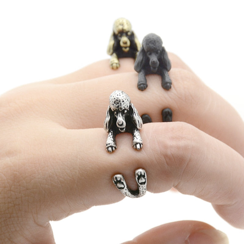 Vintage Poodle ring (One Size) - Style's Bug