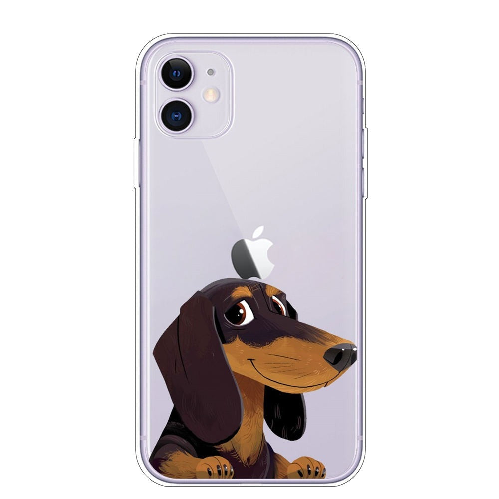 Funny cartoon dog iPhone cases - Style's Bug Dachshund / For iPhone 7 / 8 /SE20