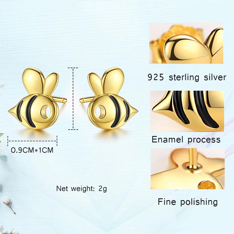 "Honeycomb & the Queen Bee" earrings by SB - Style's Bug