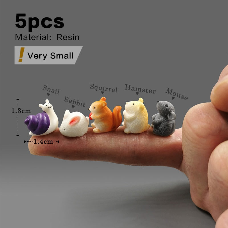 The world of mini Rabbits - Style's Bug 5pcs - Rabbit & Friends