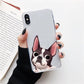 "Starring cartoon Boston Terrier" iPhone case - Style's Bug