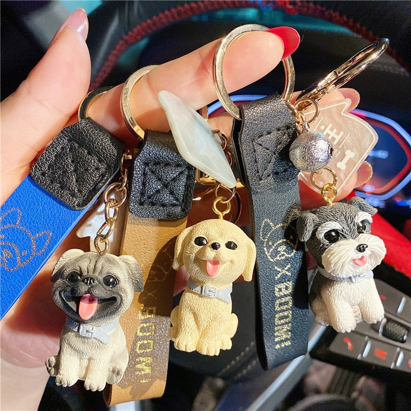 Funny & Cute Dog Keychains (2pcs pack) - Style's Bug