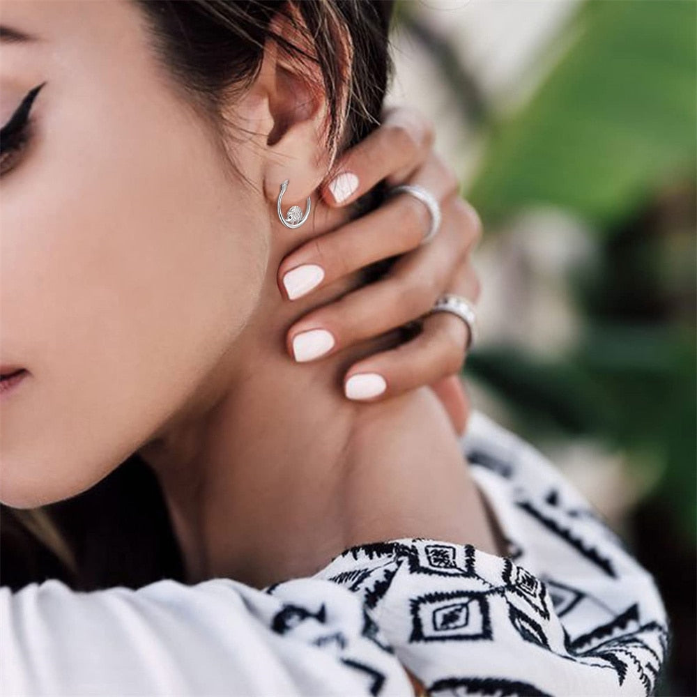 Classic Hedgehog Hoop earrings - Style's Bug