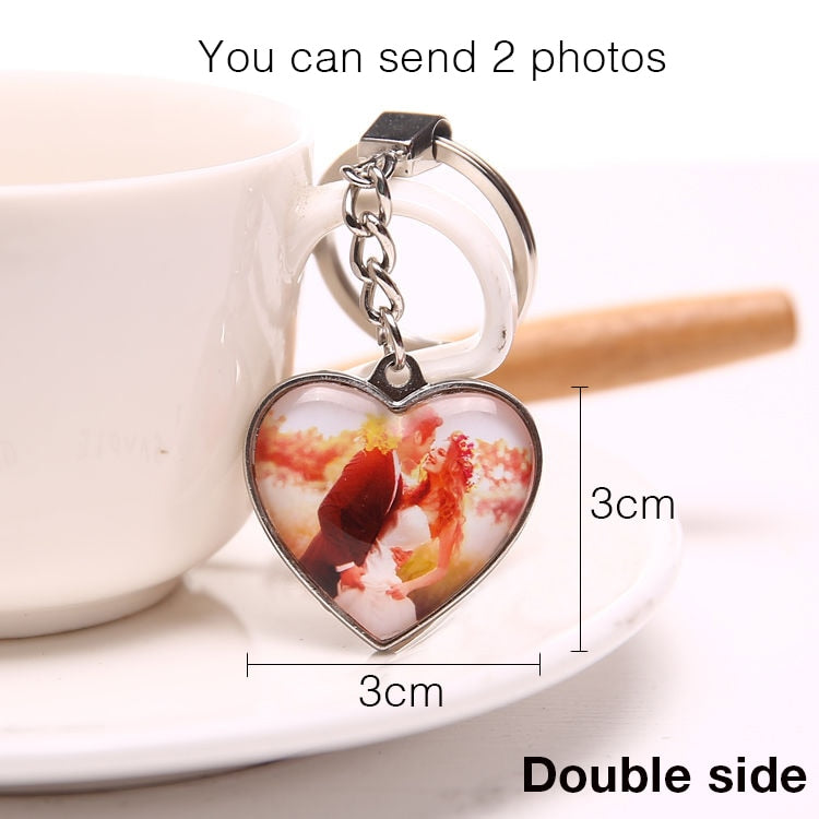 Double Sided Custom Keychains by Style's Bug - Style's Bug Heart